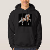 Pinto-Amerikaner Saddlebred Hoodie (Vorderseite)