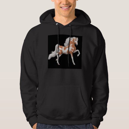 Pinto-Amerikaner Saddlebred Hoodie (Vorderseite)