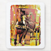 Pinto Amish Horse 8-Bit Art Mousepad (Vorne)