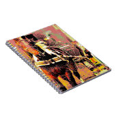 Pinto Amish Horse 8-Bit Art Notizblock (Rechte Seite)