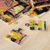 Pinto Amish Horse 8-Bit Art Puzzle (Seite)