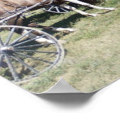 Pinto Amish Pferd Poster (Ecke)