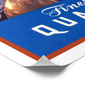 "Pinto" Cowboy Gemüse-Werbung der 30er Jahre Poster (Ecke)