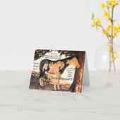 Pinto Deaf Horse Chiaro Karte (Gelbe Blume)