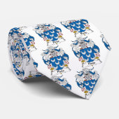 Pinto-Familienwappen Krawatte (Gerollt)