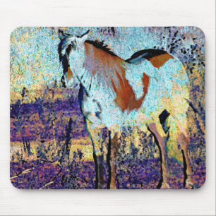 Pinto Horse Digitale Kunst Mousepad