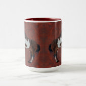 Pinto Paint Stallion Pferd züchten Tasse (Zentrum)