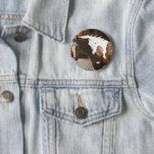 Pinto Pferd Button (Beispiel)