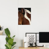 Pinto Pferd Poster (Heimbüro)