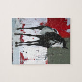 Pinto Pferd Puzzle (Horizontal)