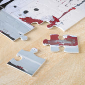 Pinto Pferd Puzzle (Seite)