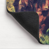 Pinto Pferde Mousepad (Ecke)