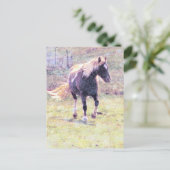 Pinto Pony Postkarte (Stehend Vorderseite)