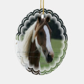 Pinto-Pony-Verzierung Keramik Ornament (Rechts)