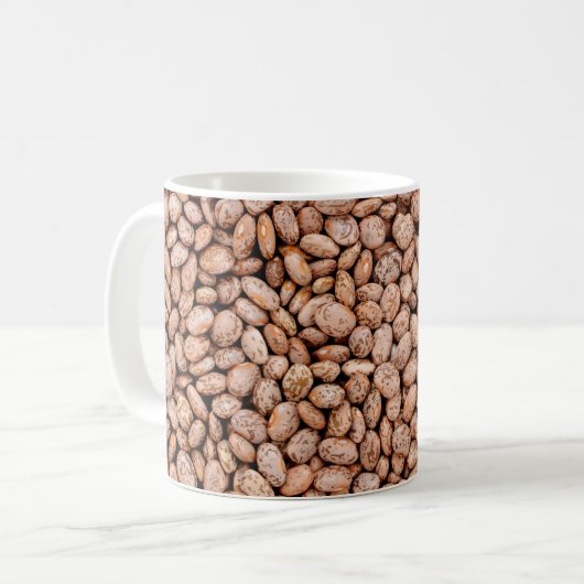 Pintobohnen Kaffeetasse (Vorderseite Links)