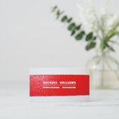 PINTOR - Einfaches Profesional construcción blanco Visitenkarte (Stehend Vorderseite)