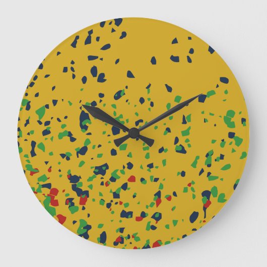 PINTS MOLD COLORS BY MASANSER PIXELAT GROßE WANDUHR (Vorderseite)