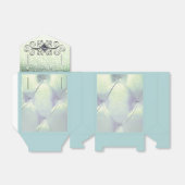 Pintuck satin diamond grau Glitzer aussehen Geschenkschachtel (Ungefaltet)