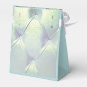 Pintuck satin diamond grau Glitzer aussehen Geschenkschachtel (Rückseite)