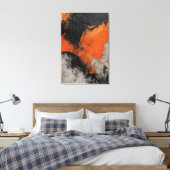 Pintura abstrata Textura concreto Impressão Canvas Leinwanddruck (Insitu (Schlafzimmer))