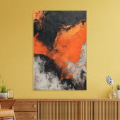 Pintura abstrata Textura concreto Impressão Canvas Leinwanddruck (Insitu (Wohnzimmer))