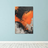 Pintura abstrata Textura concreto Impressão Canvas Leinwanddruck (Insitu (Holzboden))