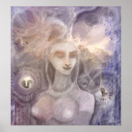 Pintura digital realizada en Fotoshop con tableta Poster