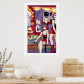 Pintura digital realizada en Fotoshop con tableta Poster (Küche)