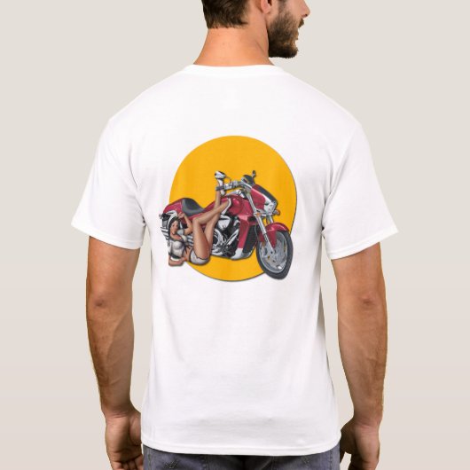 Pinup 50's - Beine T-Shirt (Rückseite)