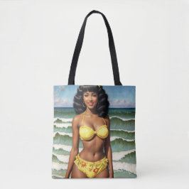 Pinup African American Bar (englisch) Tasche