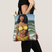 Pinup African American Bar (englisch) Tasche (Von Nahem)