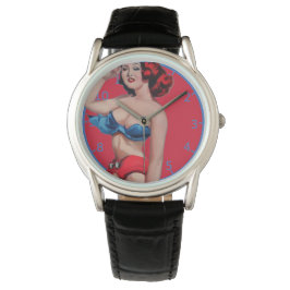 Pinup Art Watch Armbanduhr