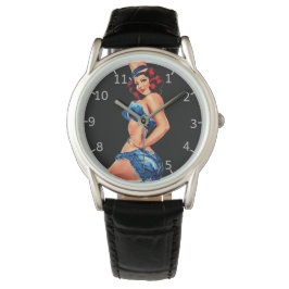 Pinup Art Watch Armbanduhr