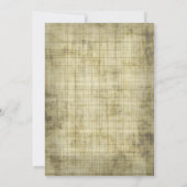 Pinup Cowboy Country Style Geburtstagseinladung Einladung (Rückseite)