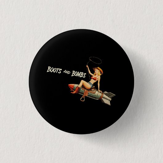 Pinup für Kletterhexen: Button (Vorderseite)