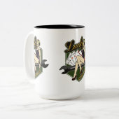 Pinup Girl Coffee Tasse (Vorderseite Links)