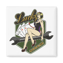 Pinup Girl Magnet