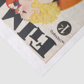 Pinup Girl & Parrot Seidenpapier (Detail)