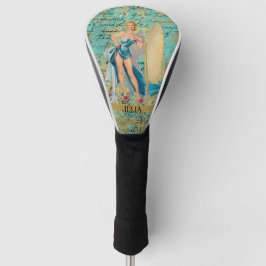 Pinup Girl Personalisiert Golf Headcover