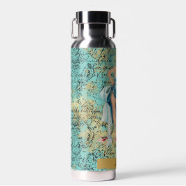 Pinup Girl Personalisiert Trinkflasche