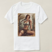 Pinup Lara Croft V2 T-Shirt (Design vorne)