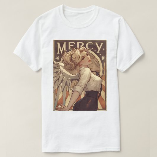 Pinup Mercy 31 T-Shirt (Design vorne)