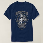 PinUp Motorradgarage Workshop T-Shirt (Design vorne)