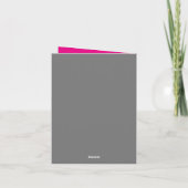 Pinup_ Nurse Badass Dankeskarte (Rückseite)