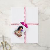 Pinup_ Nurse Badass Geschenkanhänger (Mit Garn)