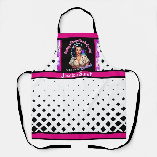 Pinup_ Nurse Badass Schürze (Vorderseite)