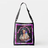 Pinup_ Nurse Badass Tragetaschen Mit Langen Trägern (Rückseite)