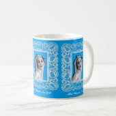 Pinup Pinup Gemusterte Tasse Blau (VorderseiteRechts)