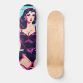 Pinup Pop Graphic Skateboard (Vorderseite)