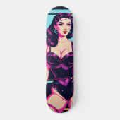 Pinup Pop Graphic Skateboard (Vorderseite)